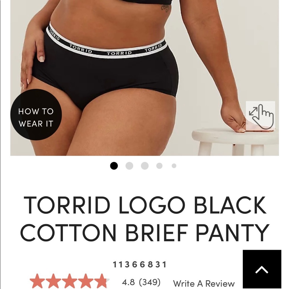 Torrid Logo Cotton Briefs